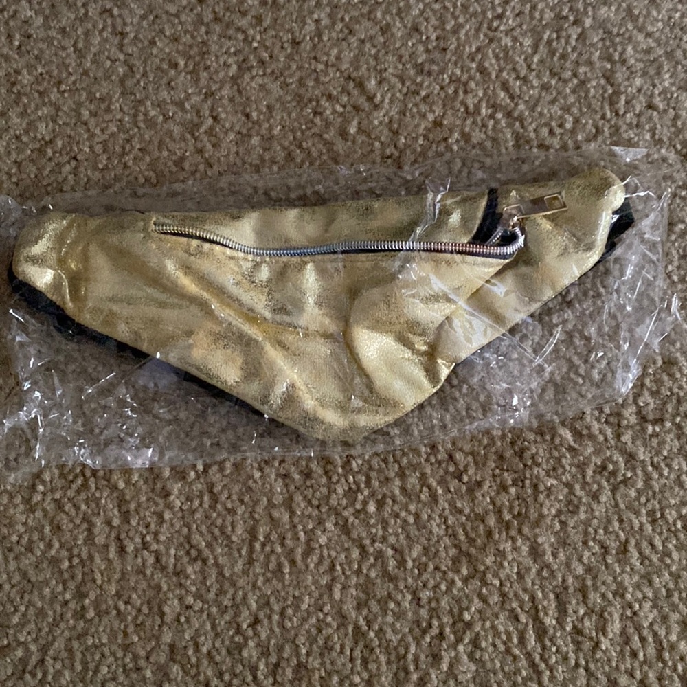 glitter fanny pack